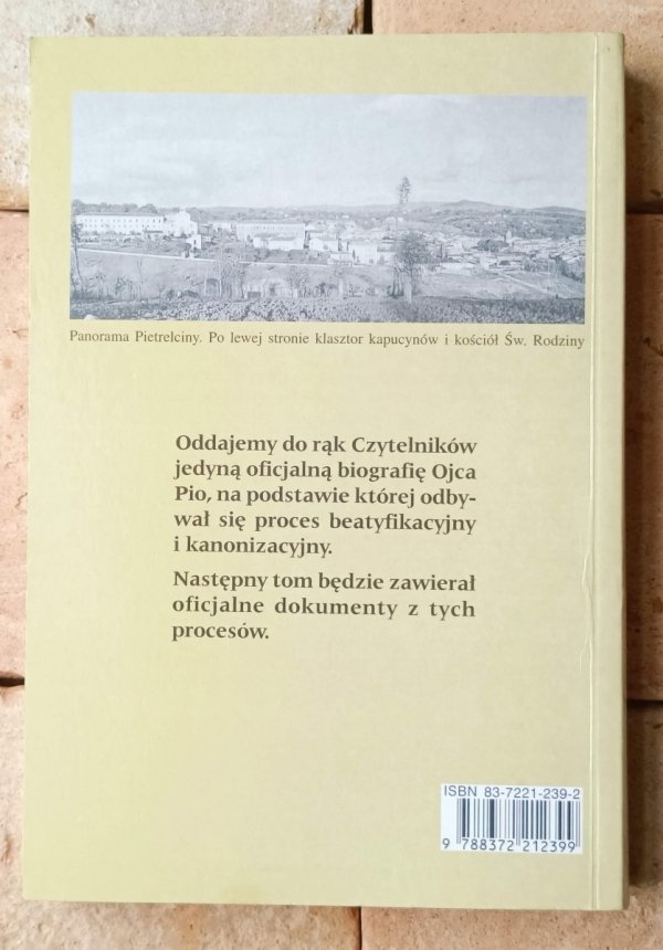 Alessandro da Ripabottoni  Święty Ojciec Pio - okładka