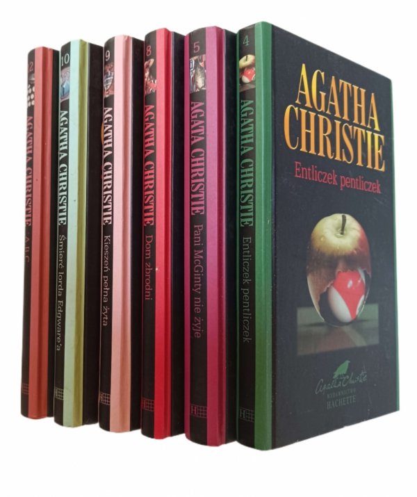 Agatha Christie x6 • ABC - Kieszeń pełna żyta - Dom zbrodni i inne - okładka