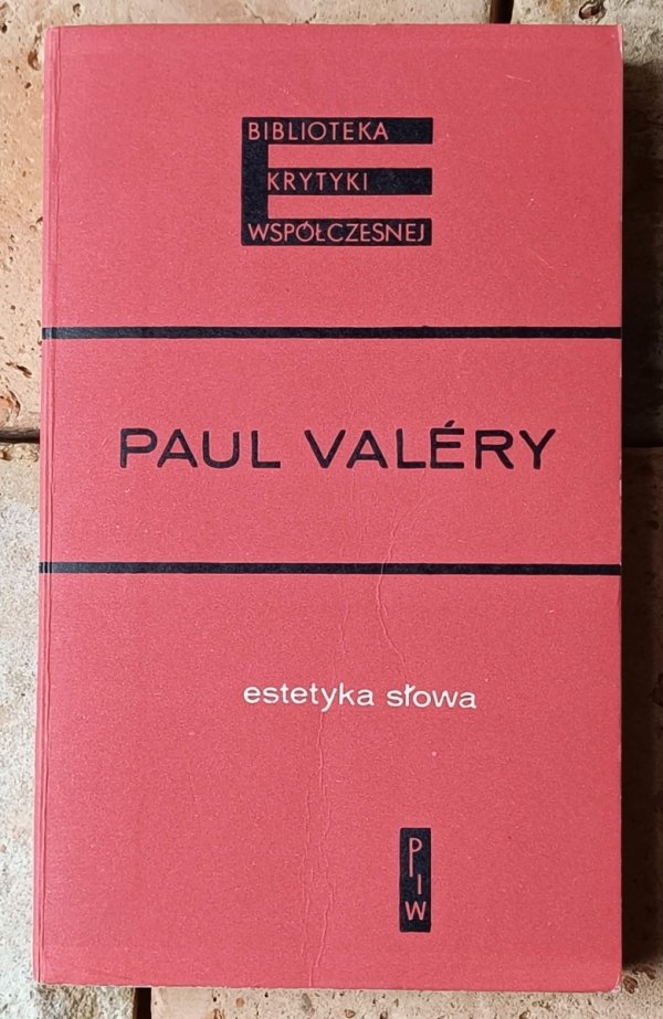 Paul Valery  Estetyka słowa. Szkice - okładka