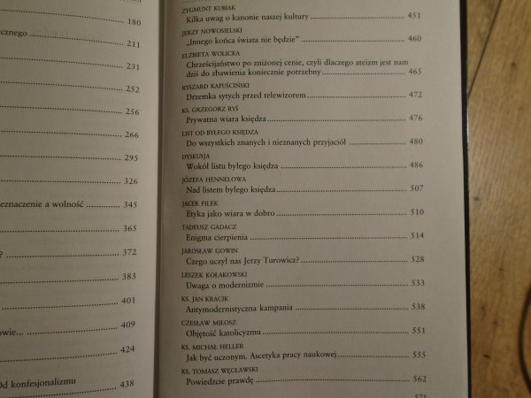 antologia • Ku jedności świata [Elzenberg, Kępiński, Tischner, Stróżewski, Swieżawski, Nowosielski, Miłosz, Gadacz, Heller]