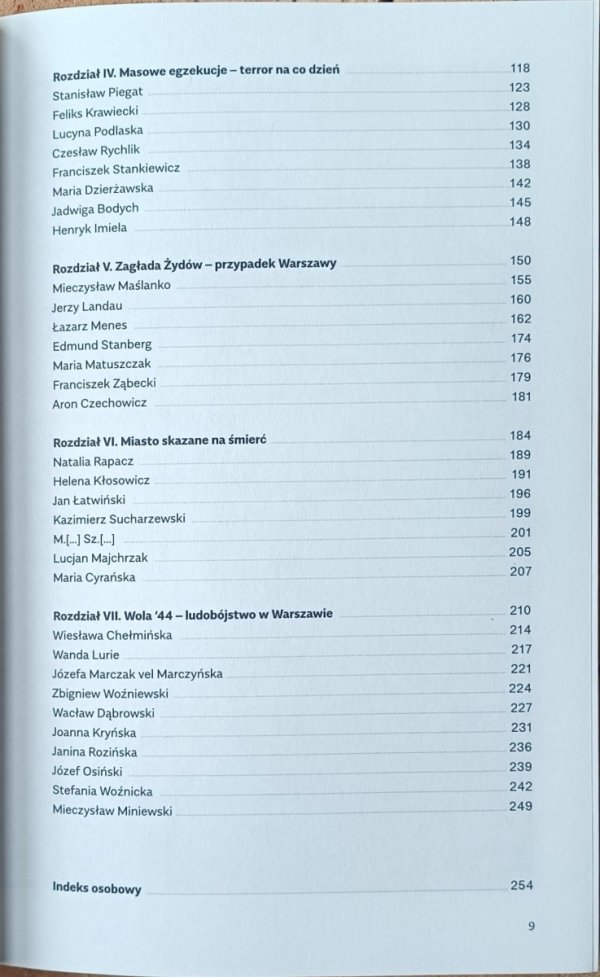 Zapisy terroru Warszawa - 41. sesja Komitetu Światowego Dziedzictwa UNESCO - spis treści