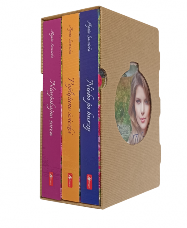 Agata Sawicka • Dwór w Zaleszycach | 3 części | komplet - okładka