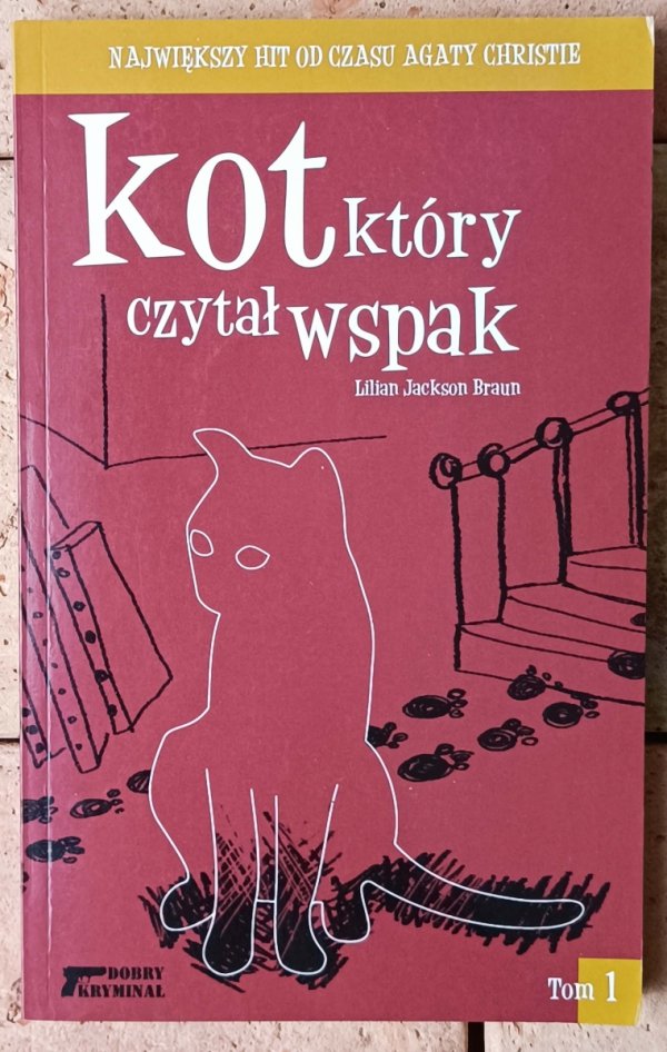 Lillian Jackson Braun • Kot, który czytał wspak - okładka