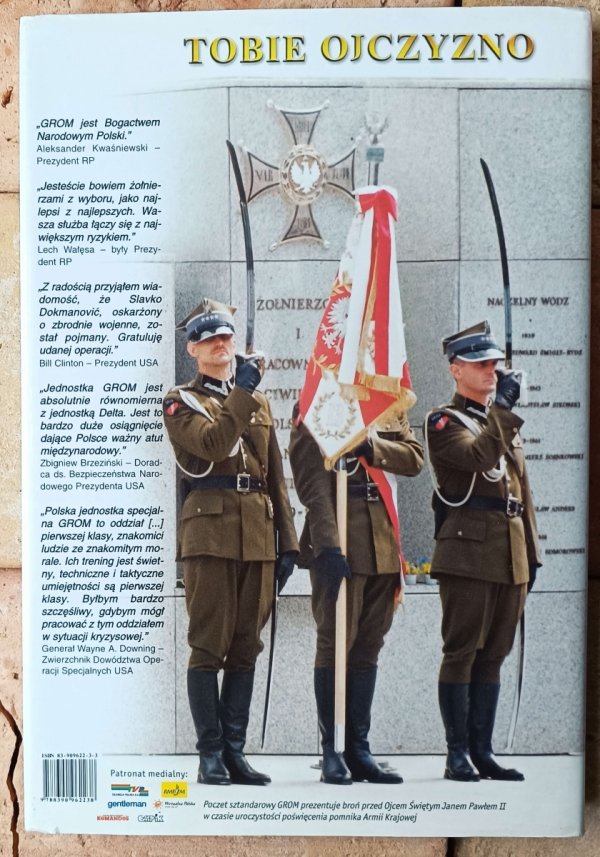 Hubert Królikowski • Wojskowa Formacja Specjalna GROM 1990-2000 - okładka