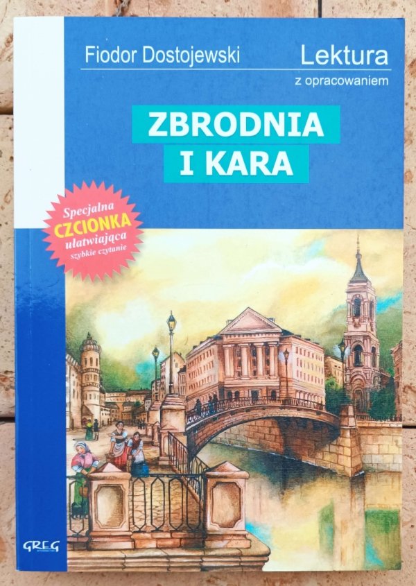 Fiodor Dostojewski Zbrodnia i kara - okładka