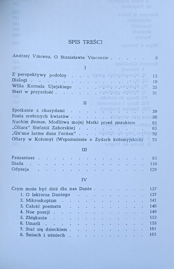 Stanisław Vincenz • Z perspektywy podróży