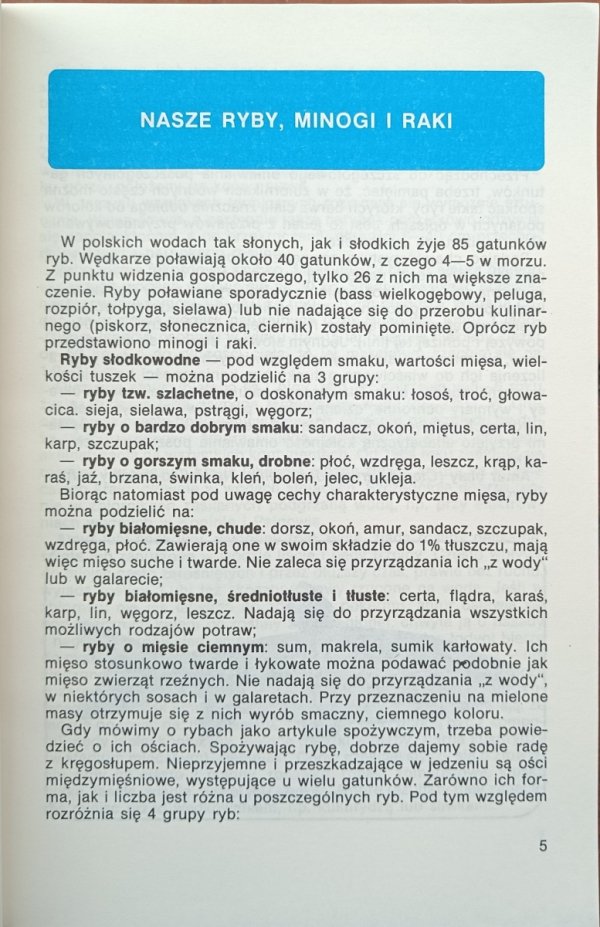 Tadeusz Barowicz • Kuchnia wędkarska