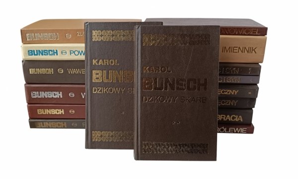 Karol Bunsch x16 - Powieści Piastowskie | Komplet