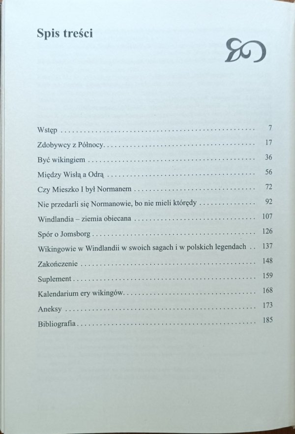 Andrzej Zieliński • Miecze Wikingów spis treści