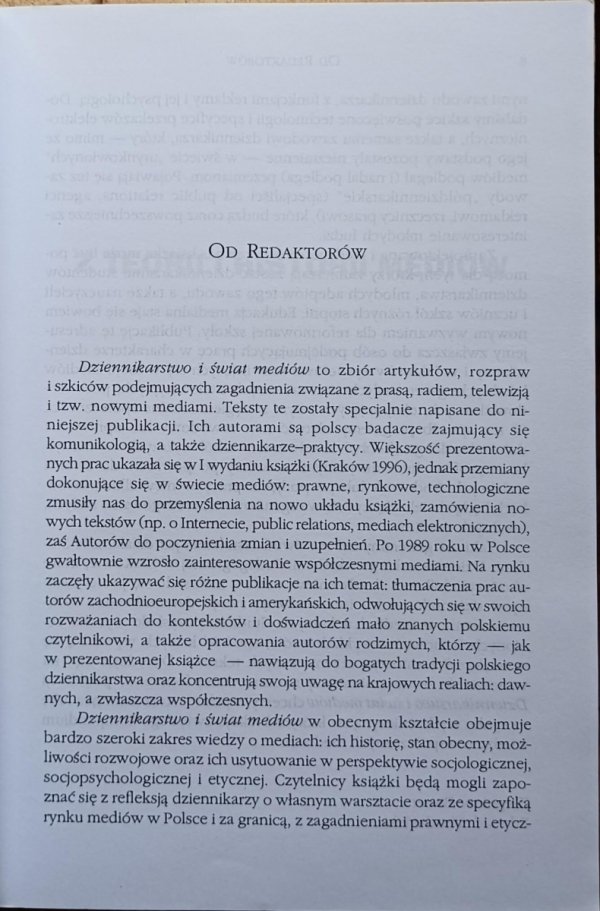red. Zbigniew Bauer, Edward Chudziński - Dziennikarstwo i świat mediów - od redakcji