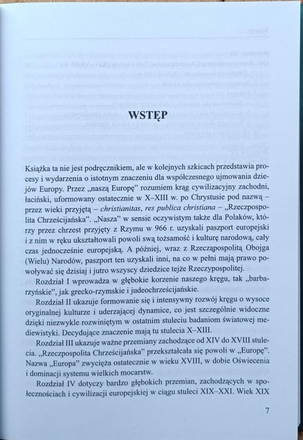 Jerzy Kłoczowski • Nasza tysiącletnia Europa - wstęp