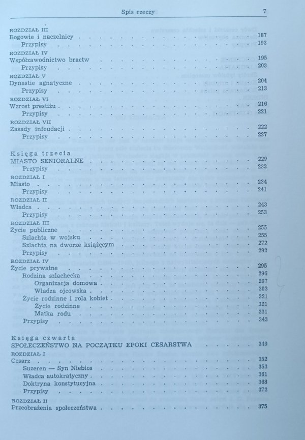 Marcel Granet  Cywilizacja chińska, spis treści