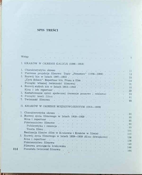 Zbigniew Wyszyński - Filmowy Kraków 1896—1971