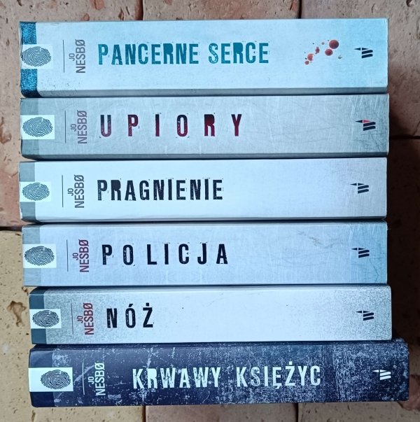 Jo Nesbo Cykl Harry Hole | tom 1-13 | komplet - okładka