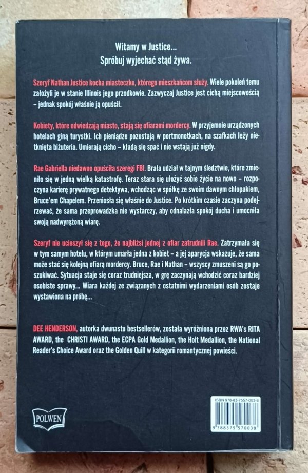 Dee Henderson • Na krawędzi snu - okładka