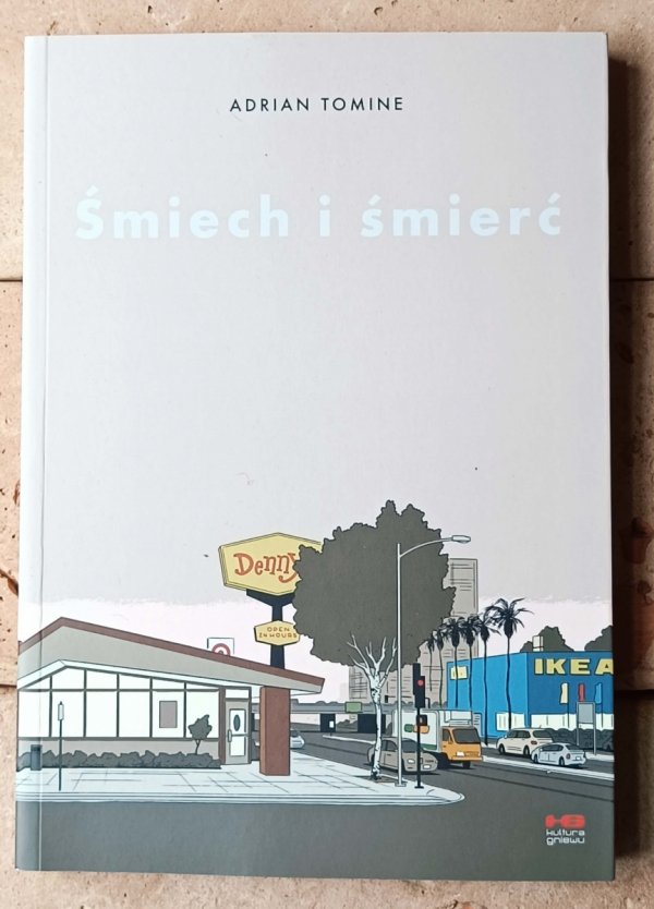 Adrian Tomine Śmiech i śmierć - okładka
