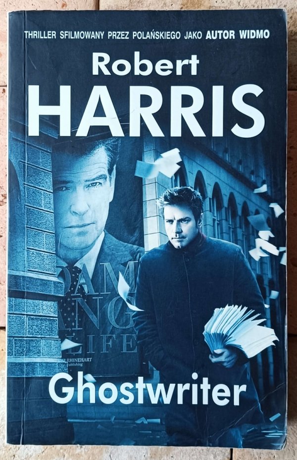 Robert Harris • Ghostwriter - okładka
