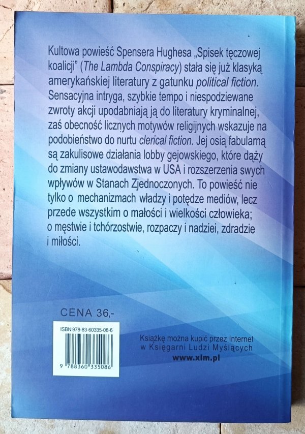Hughes Spenser • Spisek tęczowej koalicji - okładka