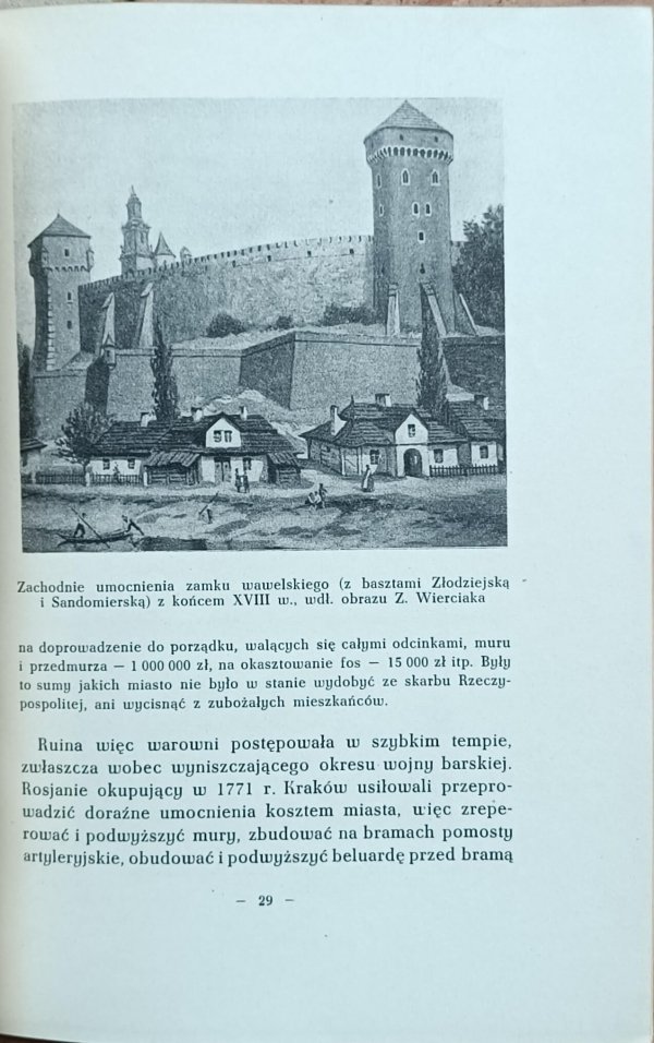 Jan Pachoński - Dawne Mury Floriańskie