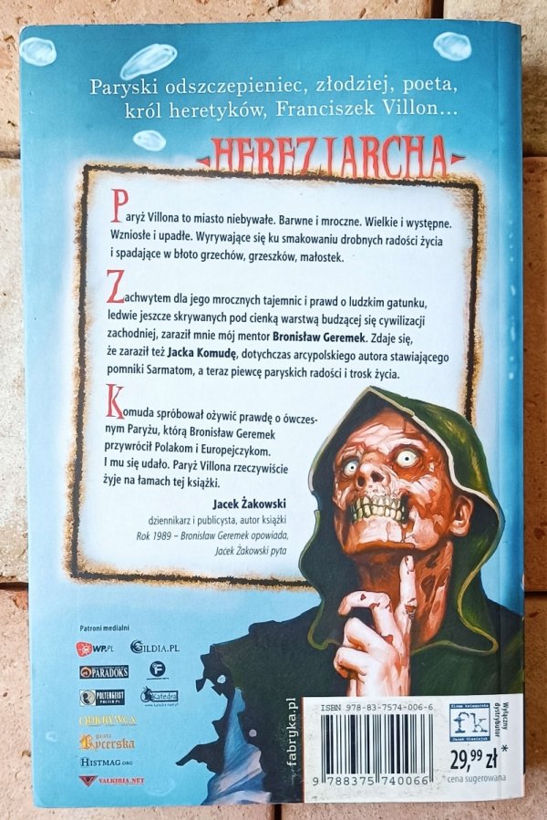 Jacek Komuda Herezjarcha - okładka