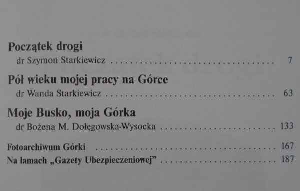 Szymon i Wanda Starkiewiczowie • Czyn i łza. Wspomnienia z Górki [Busko]
