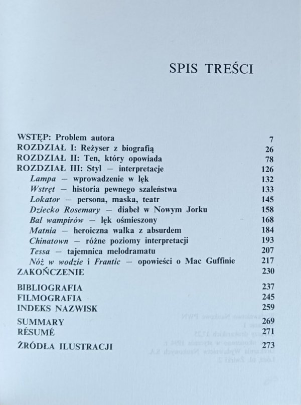 Grażyna Stachówna - Roman Polański i jego filmy