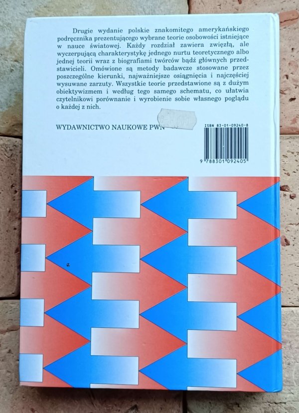 Calvin Hall, Gardner Lindzey - Teorie osobowości - okładka