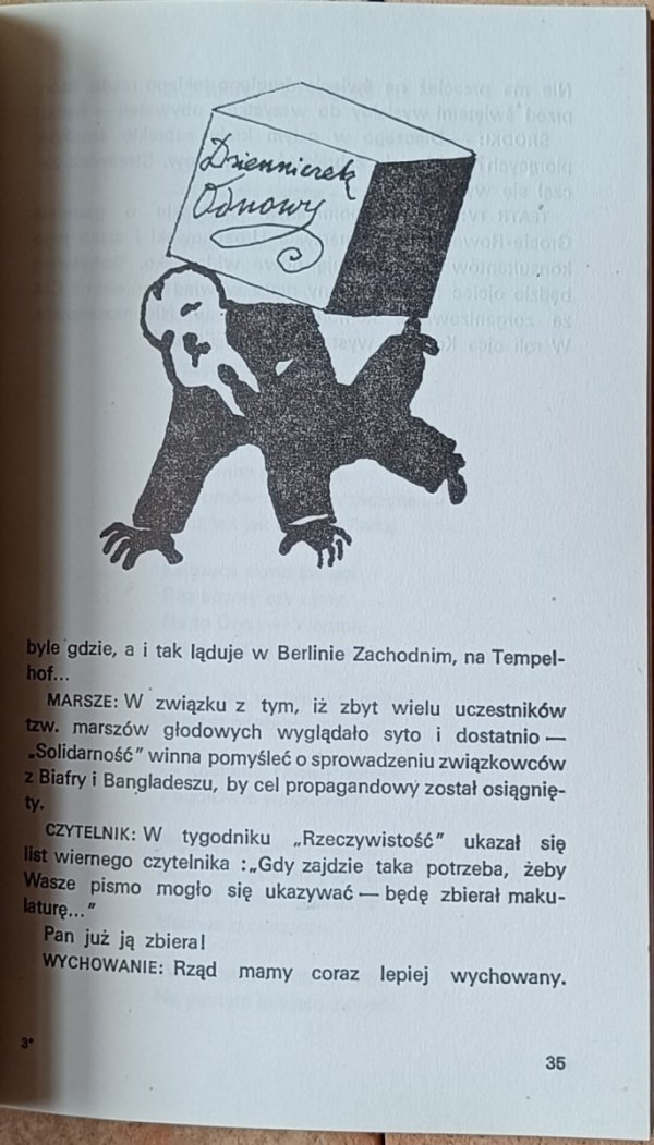 Ryszard Marek Groński • Satyra kłamie! - fragment