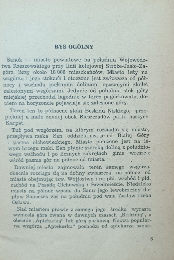 Stefan Stefański Sanok i okolice