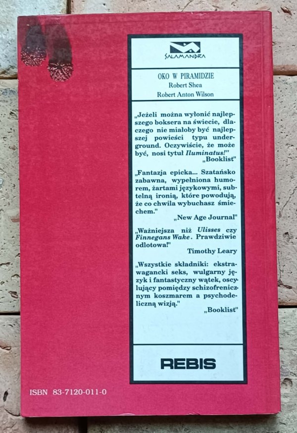 Robert Shea, Robert Anton Wilson Oko w piramidzie - okładka