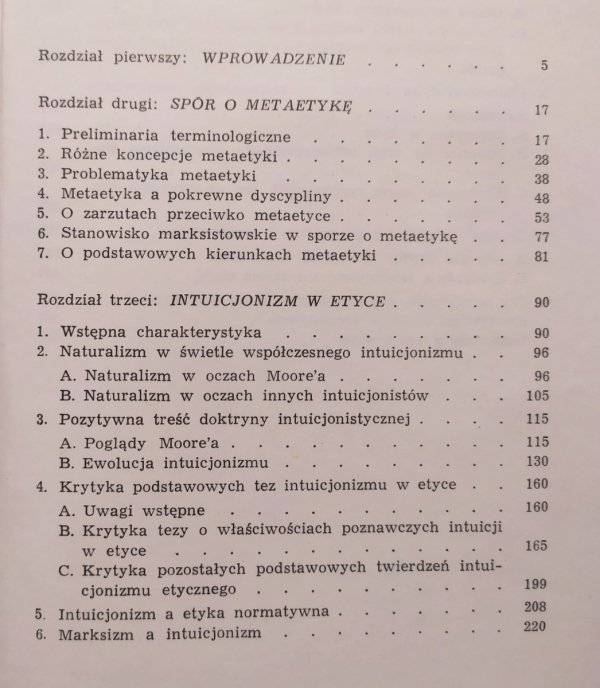 Marek Fritzhand Główne zagadnienia i kierunki metaetyki