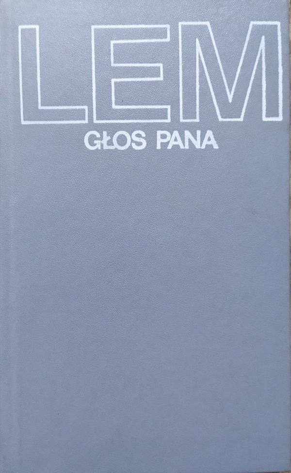 Stanisław Lem Głos Pana - okładka