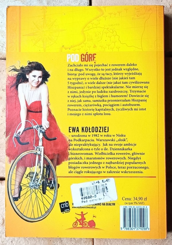 Ewa Kołodziej  Pod górę - okładka