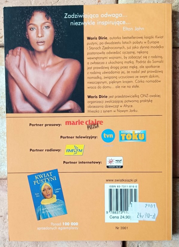 Waris Dirie • Córka nomadów - okładka