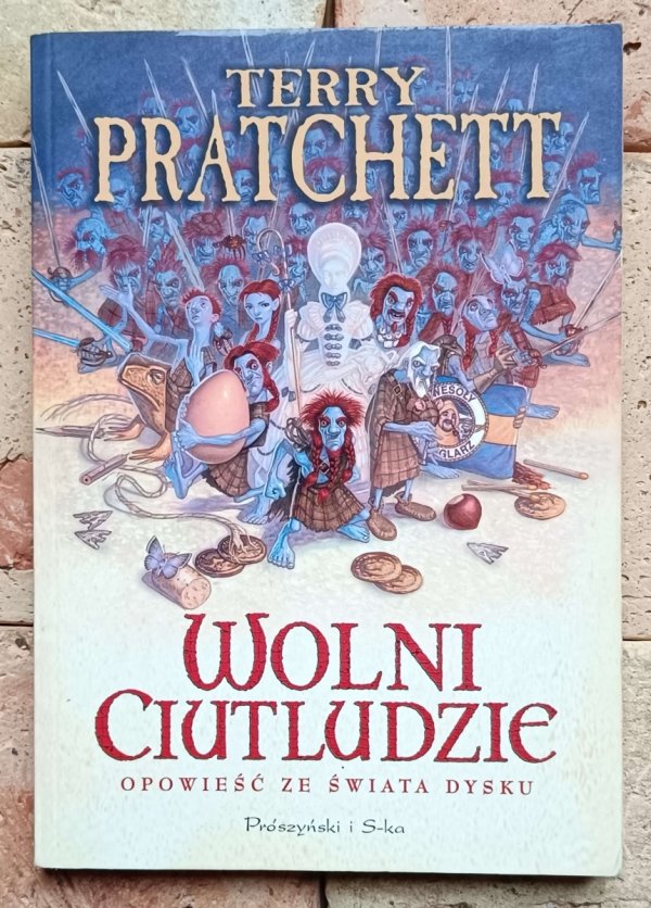 Terry Pratchett - Wolni ciut ludzie - okładka