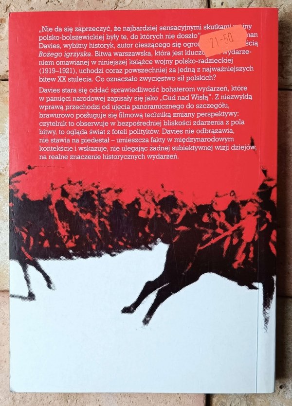 Norman Davies • Orzeł biały, czerwona gwiazda - okładka