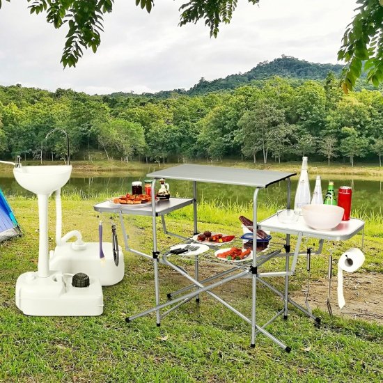 Rozkładany stół turystyczny campingowy COSTWAY