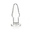 Szklany plug analny - Glas Butt Plug 8,9 cm