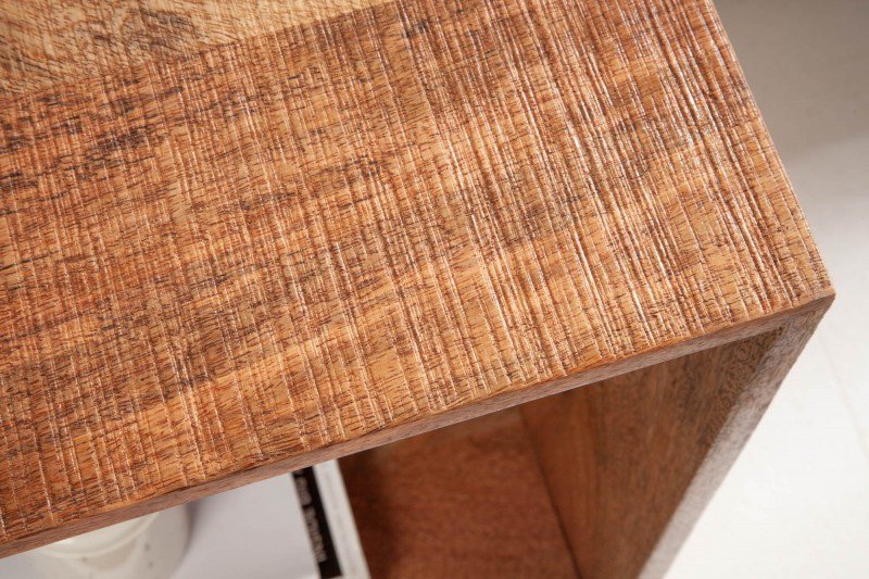 INVICTA stolik nocny MAKASSAR II 45 cm - Sheesham, drewno naturalne