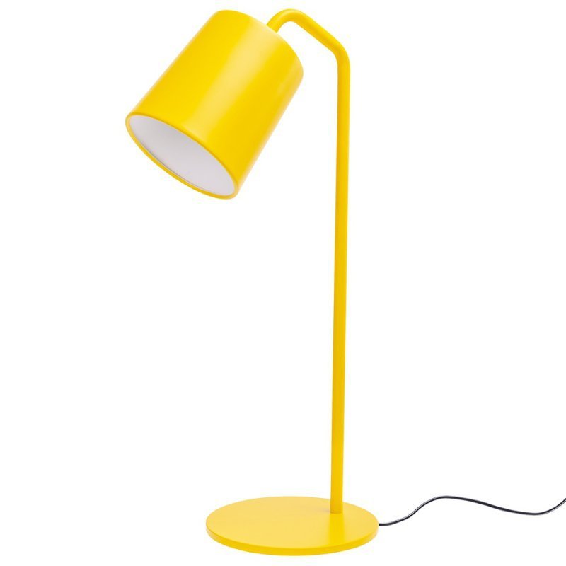 Lampa biurkowa FLAMING TABLE żółta