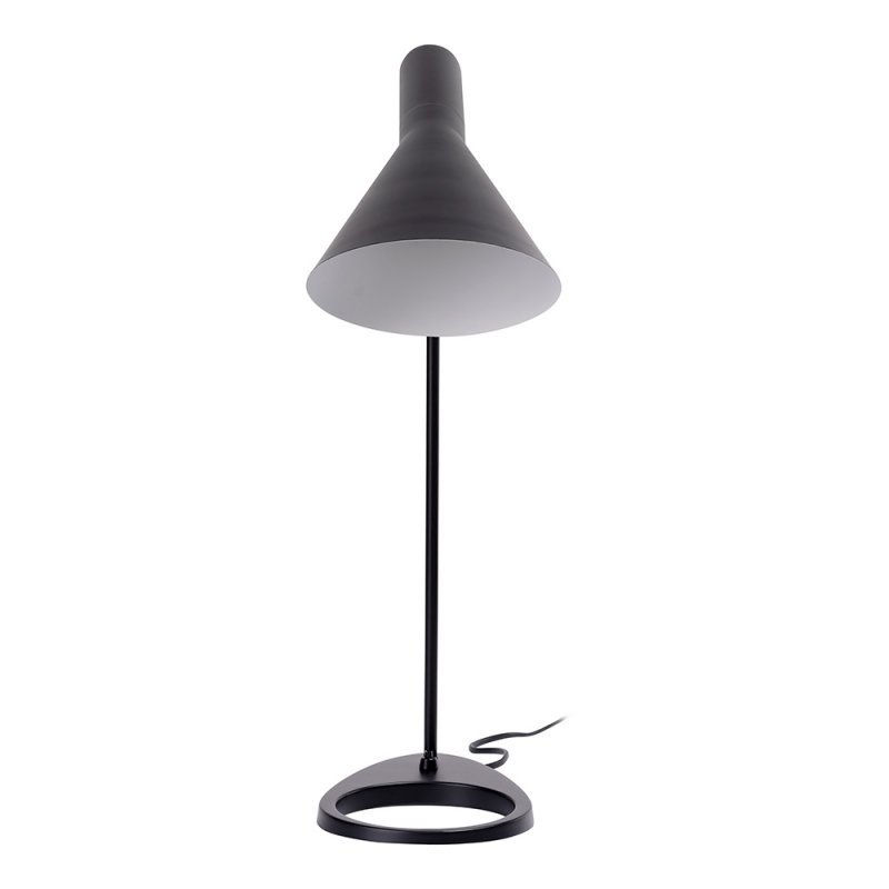 Lampa biurkowa FONO czarna - aluminium