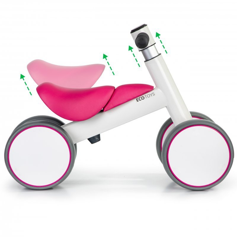 Rowerek biegowy mini rower chodzik jeździk Ride Pink