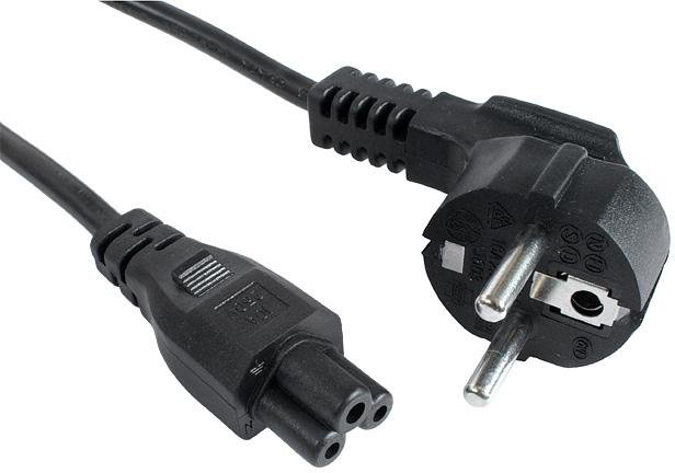 Kabel zasilający &quot;koniczynka&quot; IEC 320 C5 z certyfikatem VDE Gembird PC-186-ML12 (1,8 m)