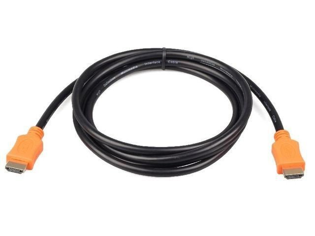Kabel HDMI High Speed Ethernet Gembird CC-HDMI4L-1M (pomarańczowo-czarny) 1 m