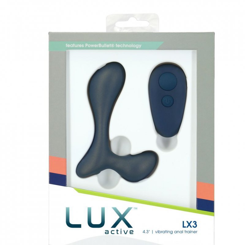 Wibrujący masażer prostaty - Lux Active LX3 Vibrating Anal Trainer