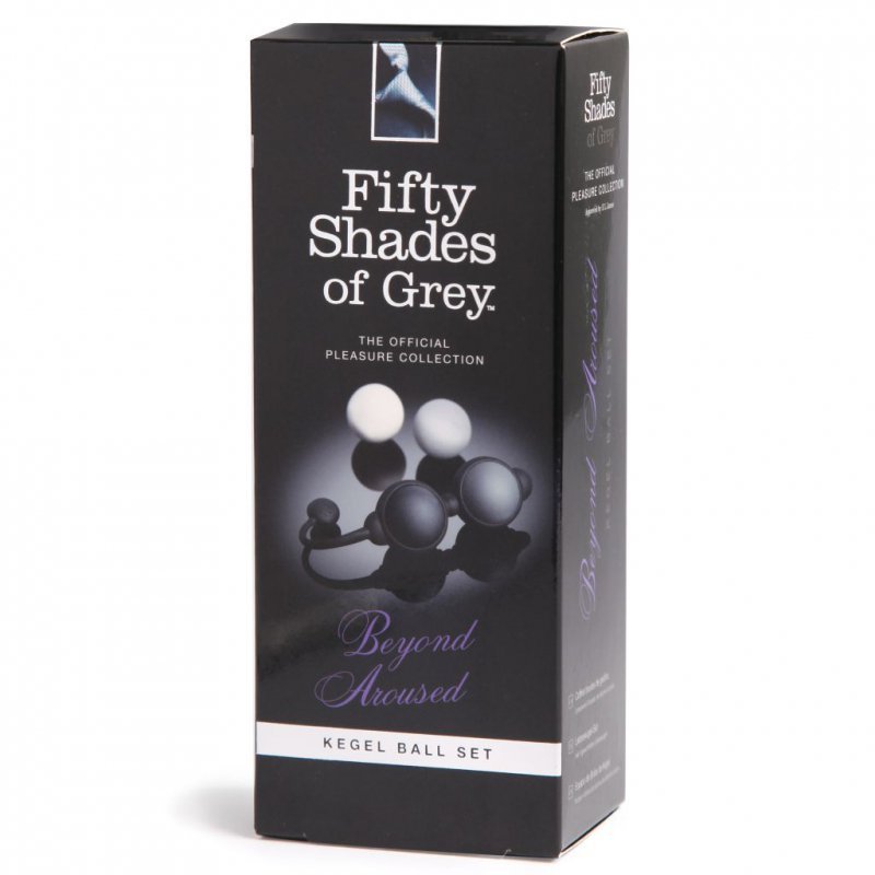 Kulki kegla - 50 Shades of Grey Kegel Balls Set