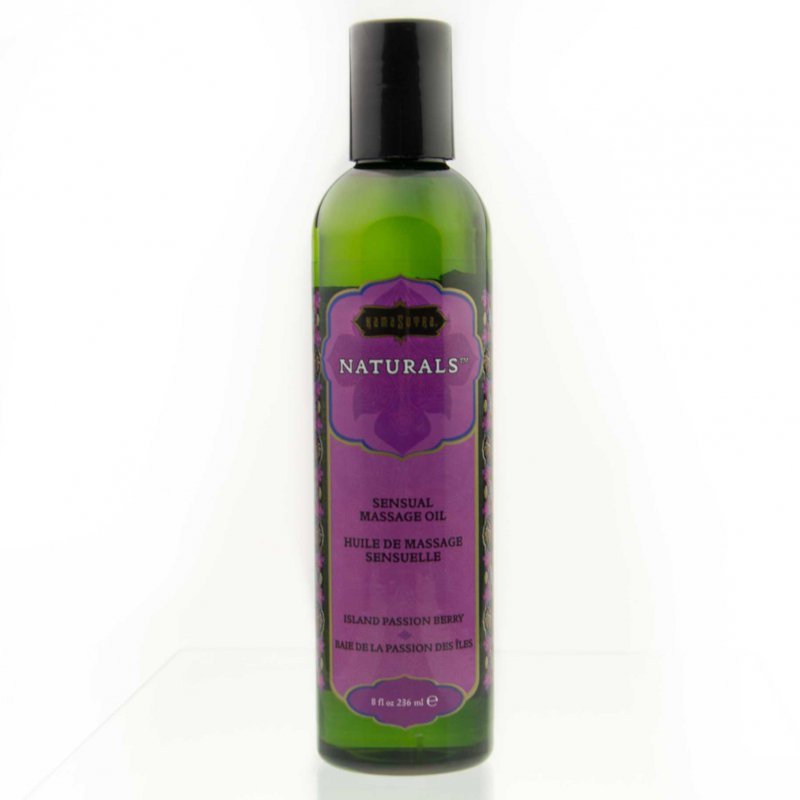 Olejek do masażu - Kama Sutra Naturals Massage Oil Island Passion Berry 236 ml