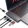 Satechi PRO USB-C HUB - Thunedrbolt 3 / HDMI / USB 3.0 / USB-C / SD / microSD / Space Gray