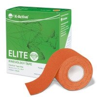 K-Active Kinesiology Tape Elite kolor pomarańczowy 5cm/5m (Nitto)