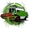 Koszulka rolnicza - kombajn - claas dominator